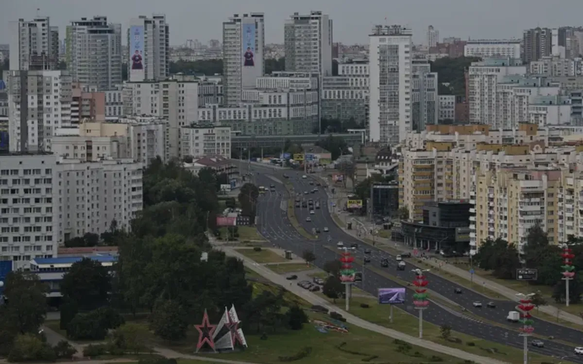 Một góc thủ đô Minsk của Belarus (Ảnh: AFP) Một góc thủ đô Minsk của Belarus (Ảnh: AFP)