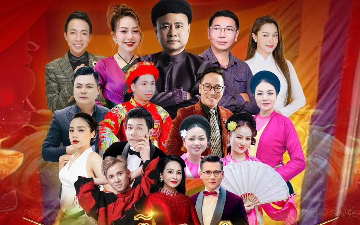 Nhiều nghệ sĩ nổi tiếng tham gia chương trình nghệ thuật "Âm vang Trần Thương - Ngàn năm sử tích"  (Ảnh: BTC)