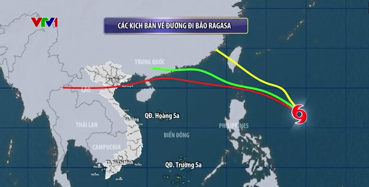 Bão Ragasa đầu tuần sau sẽ đi vào Biển Đông - Ảnh 2.