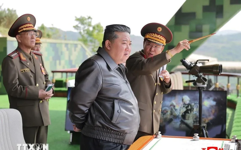 Chủ tịch Triều Tiên Kim Jong Un (Ảnh: TTXVN) Chủ tịch Triều Tiên Kim Jong Un (Ảnh: TTXVN)