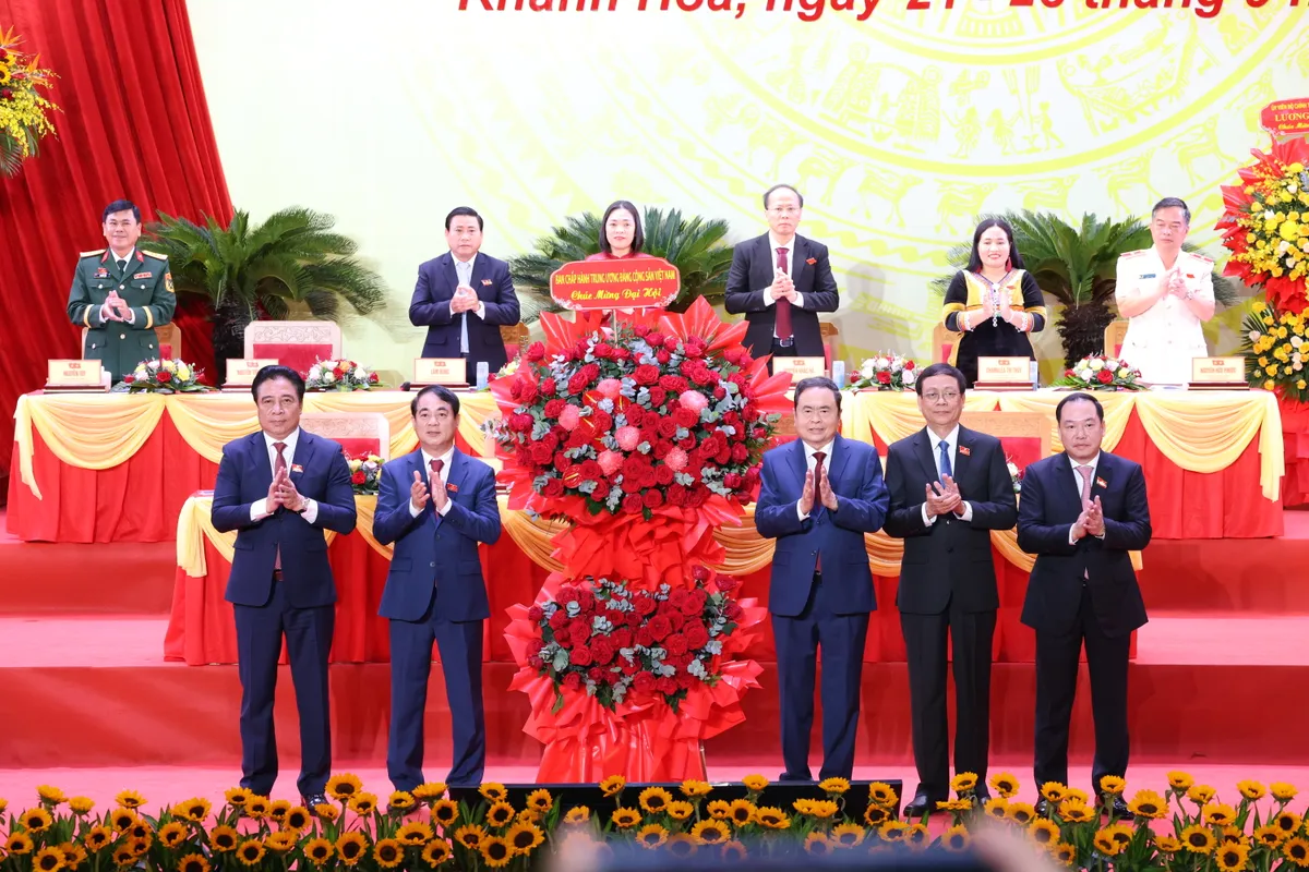 Khai mạc trọng thể Đại hội đại biểu Đảng bộ tỉnh Kh&aacute;nh H&ograve;a lần thứ I, nhiệm kỳ 2025 - 2030- Ảnh 3.