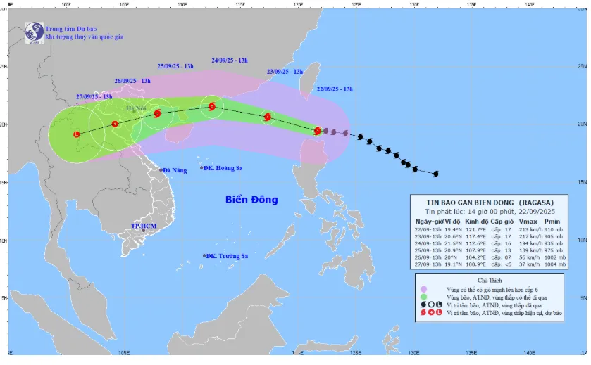 Thủ tướng yêu cầu chủ động ứng phó với siêu bão Ragasa, biện pháp ứng phó ở mức cao nhất - Ảnh 1.