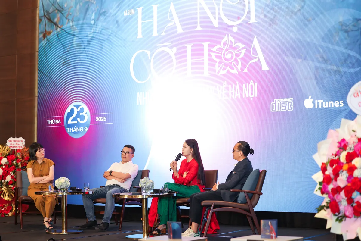 NSND Mai Hoa thổi hồn cho những ca khúc về Hà Nội trong album đặc biệt  - Ảnh 2.