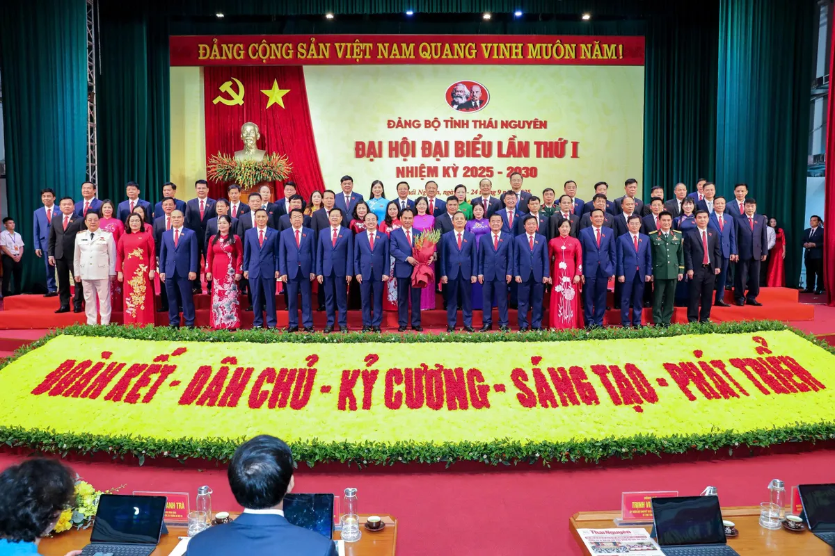 Đại hội Đảng bộ tỉnh Thái Nguyên: Dấu ấn lịch sử, khát vọng vươn mình- Ảnh 9. Đại hội Đảng bộ tỉnh Thái Nguyên: Dấu ấn lịch sử, khát vọng vươn mình- Ảnh 9.