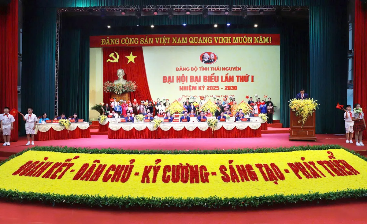 Đại hội Đảng bộ tỉnh Thái Nguyên: Dấu ấn lịch sử, khát vọng vươn mình- Ảnh 3. Đại hội Đảng bộ tỉnh Thái Nguyên: Dấu ấn lịch sử, khát vọng vươn mình- Ảnh 3.