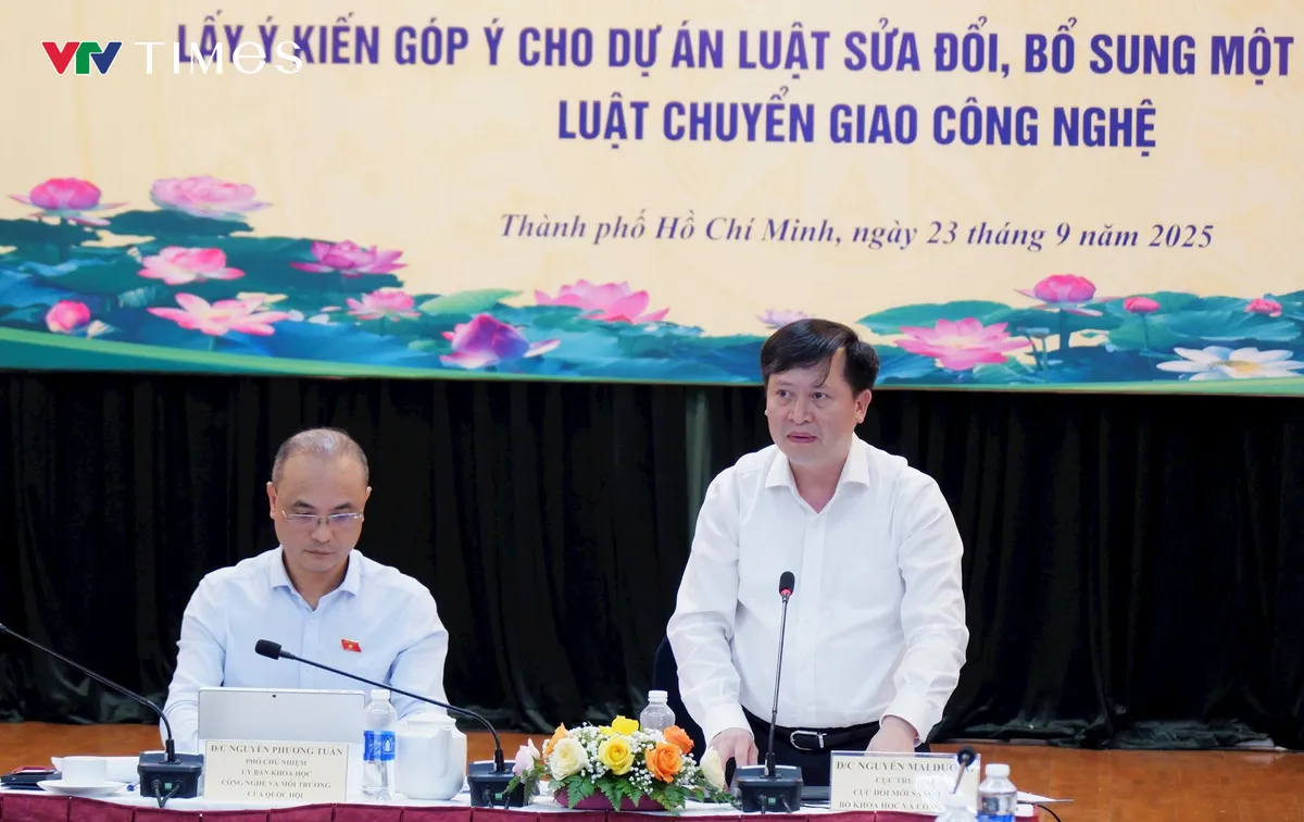 Nhiều ý kiến góp ý cho Dự án Luật sửa đổi, bổ sung một số điều của Luật Chuyển giao công nghệ - Ảnh 3.