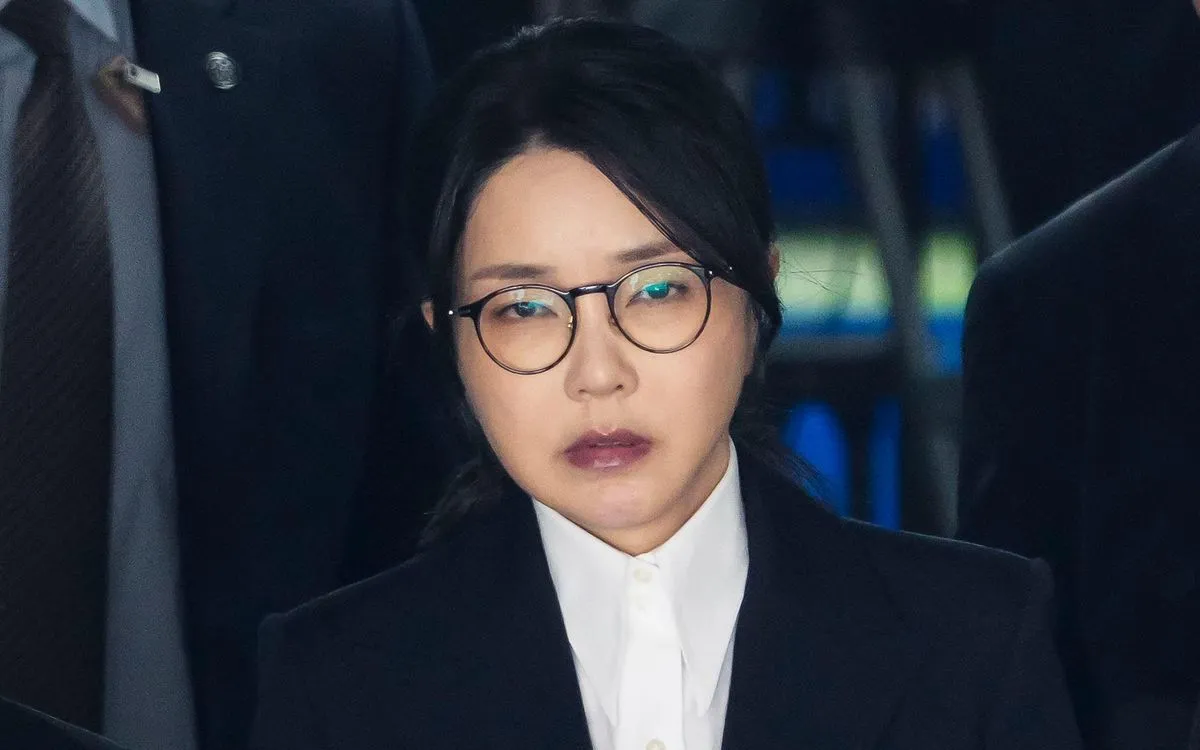 Cựu đệ nhất phu nhân Hàn Quốc Kim Keon Hee (Ảnh: Yonhap)