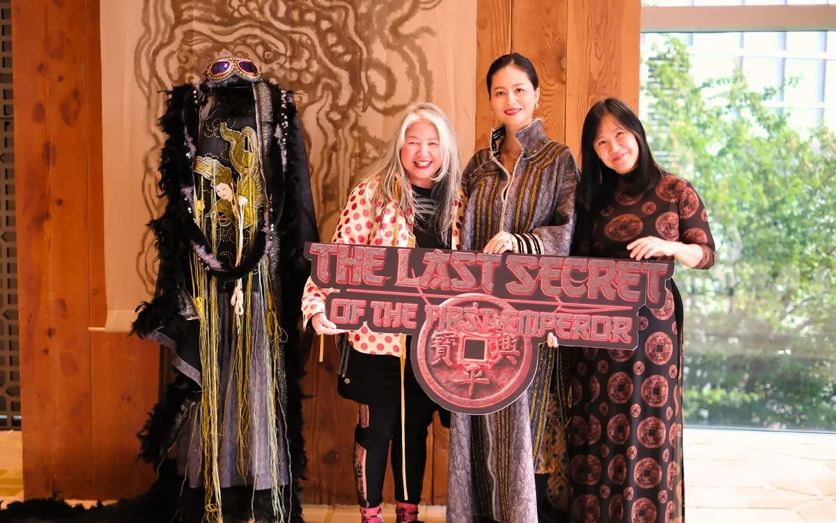 Diễn viên Đỗ Thị Hải Yến (giữa) tại LHP Busan