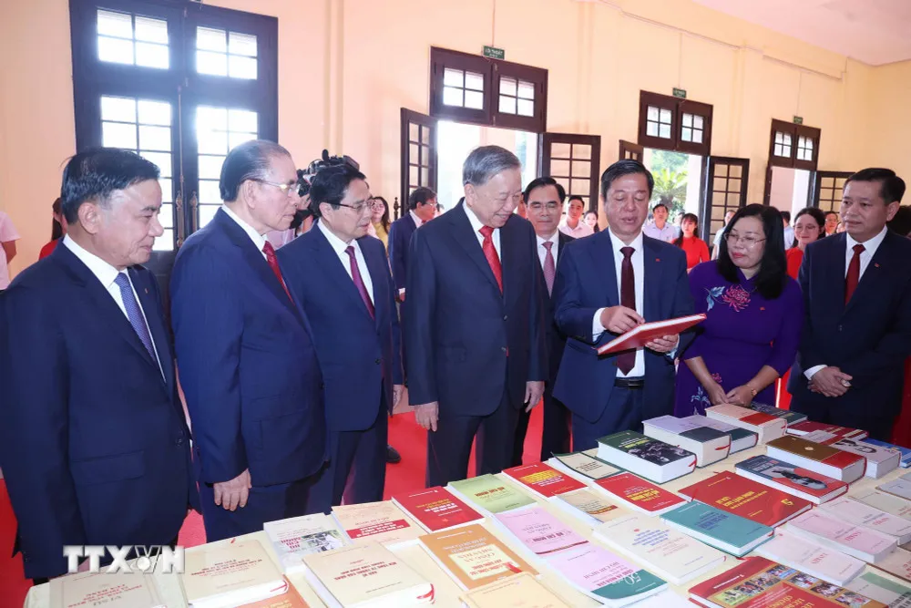 Tổng B&iacute; thư T&ocirc; L&acirc;m dự Đại hội đại biểu Đảng bộ c&aacute;c Cơ quan Đảng Trung ương lần thứ nhất - Ảnh 3.