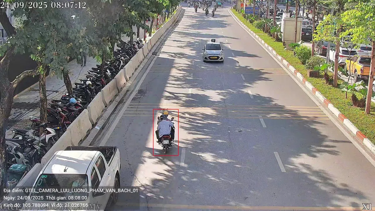 Camera AI tại Hà Nội phát hiện gần 2.000 người vi phạm trong 12 giờ - Ảnh 2.