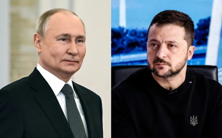 Tổng thống Nga Vladimir Putin và Tổng thống Ukraine Volodymyr Zelensky (Ảnh: NBC) Tổng thống Nga Vladimir Putin và Tổng thống Ukraine Volodymyr Zelensky (Ảnh: NBC)
