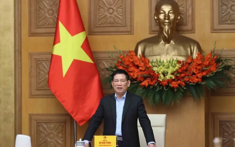 Phó Thủ tướng Chính phủ Hồ Đức Phớc làm Trưởng Ban Chỉ đạo Đổi mới và Phát triển doanh nghiệp. Ảnh: VGP Phó Thủ tướng Chính phủ Hồ Đức Phớc làm Trưởng Ban Chỉ đạo Đổi mới và Phát triển doanh nghiệp. Ảnh: VGP
