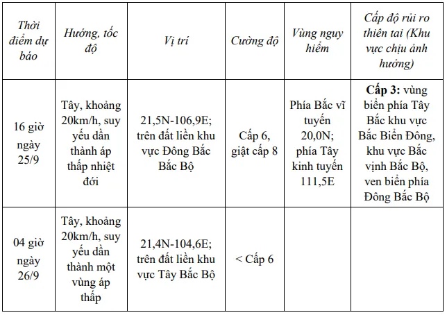 Trưa nay (25/9), bão số 9 đi vào đất liền Quảng Ninh - Ảnh 2.