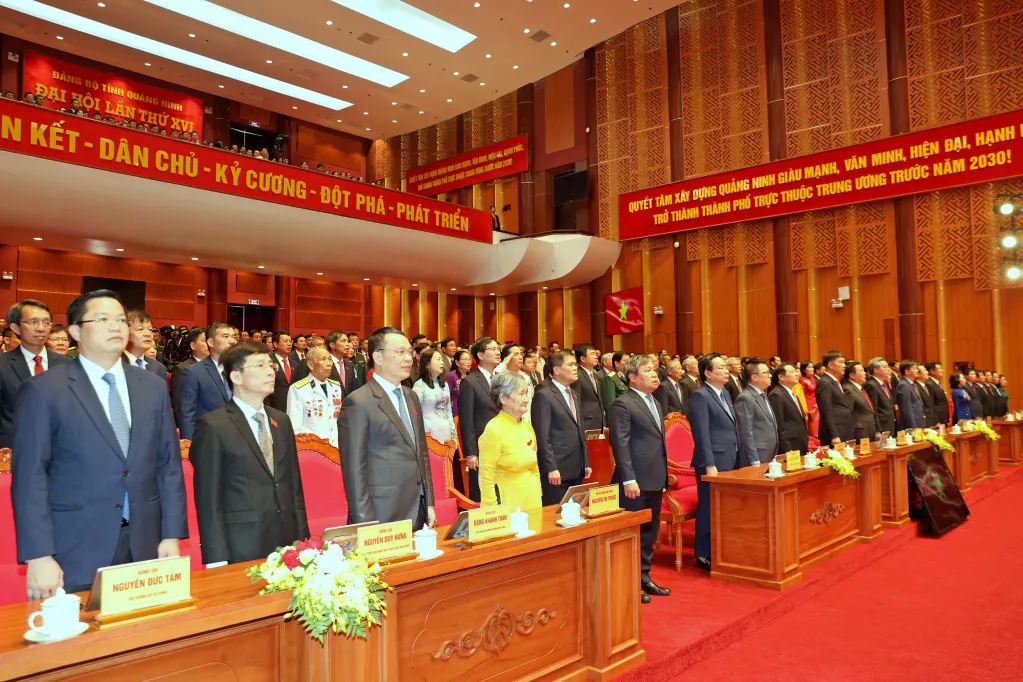 Khai mạc trọng thể Đại hội Đại biểu Đảng bộ tỉnh lần thứ XVI, nhiệm kỳ 2025 - 2030 - Ảnh 1.