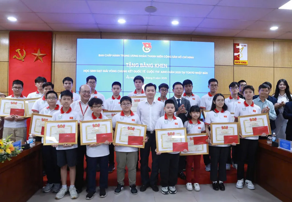 Phát động Đấu trường Toán học Châu Á - AIMO 2025–2026: Khẳng định trí tuệ Việt trên bản đồ quốc tế- Ảnh 3. Phát động Đấu trường Toán học Châu Á - AIMO 2025–2026: Khẳng định trí tuệ Việt trên bản đồ quốc tế- Ảnh 3.