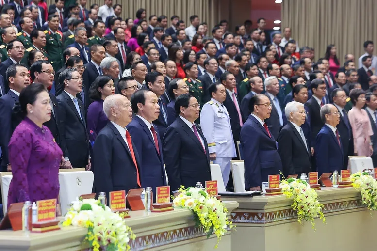 Thủ tướng Phạm Minh Chính dự và chỉ đạo Đại hội Đảng bộ thành phố Hải Phòng lần thứ I- Ảnh 2. Thủ tướng Phạm Minh Chính dự và chỉ đạo Đại hội Đảng bộ thành phố Hải Phòng lần thứ I- Ảnh 2.