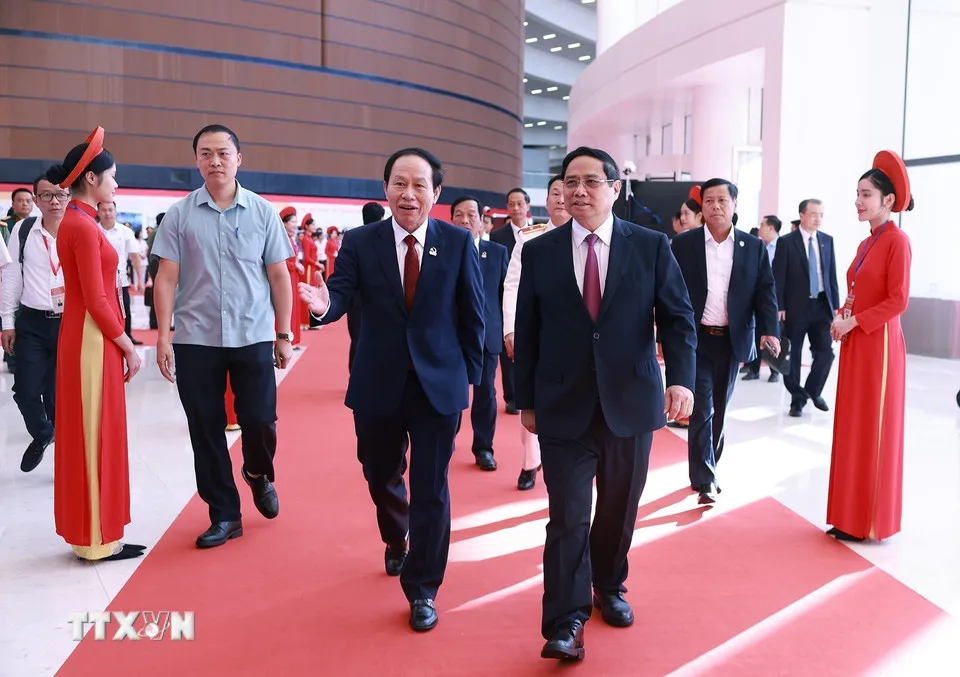 Thủ tướng Phạm Minh Chính dự và chỉ đạo Đại hội Đảng bộ thành phố Hải Phòng lần thứ I- Ảnh 1. Thủ tướng Phạm Minh Chính dự và chỉ đạo Đại hội Đảng bộ thành phố Hải Phòng lần thứ I- Ảnh 1.