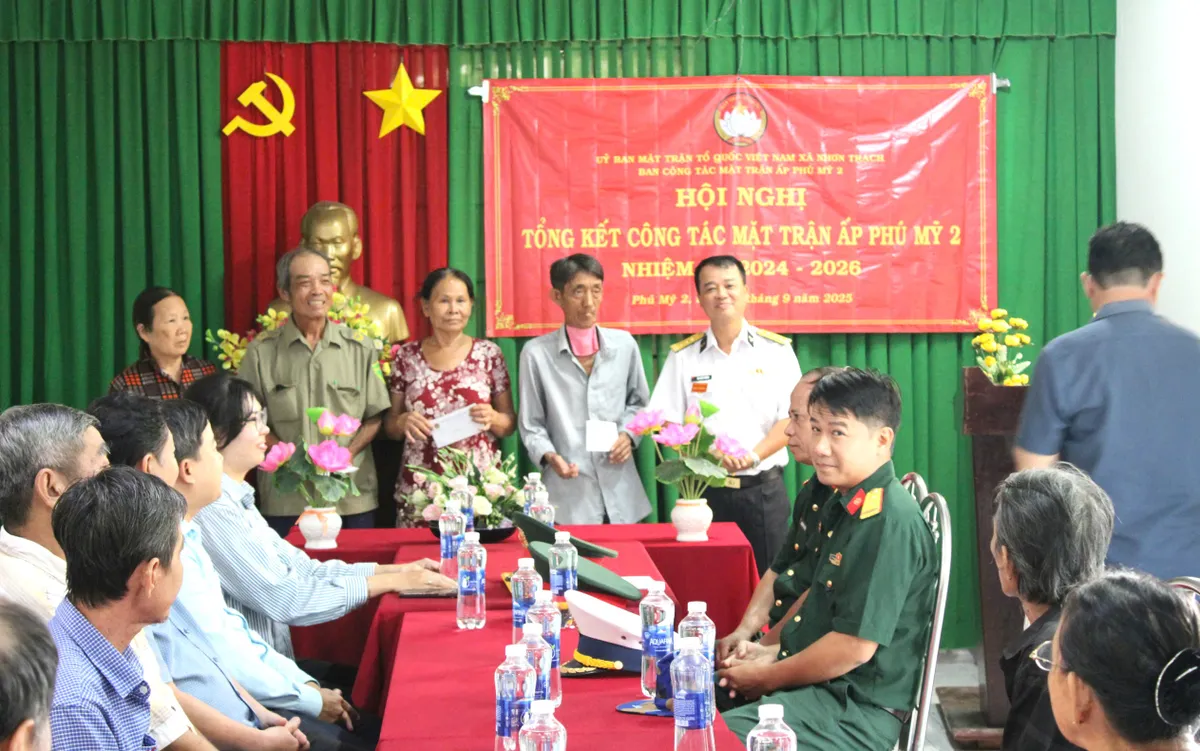 Phát huy phẩm chất "Bộ đội Cụ Hồ- Người chiến sĩ Hải quân", chung sức xây dựng nông thôn mới - Ảnh 1.