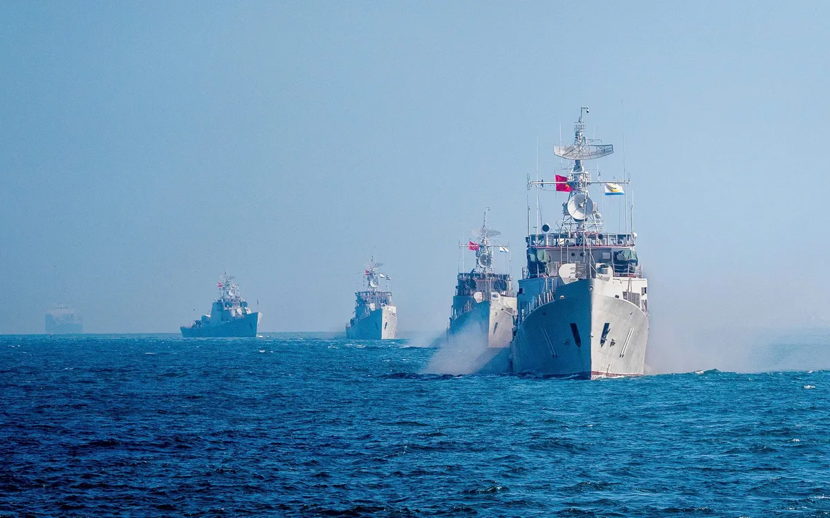Lữ đoàn 171, Vùng 2 Hải quân huấn luyện hiệp đồng trên biển Lữ đoàn 171, Vùng 2 Hải quân huấn luyện hiệp đồng trên biển