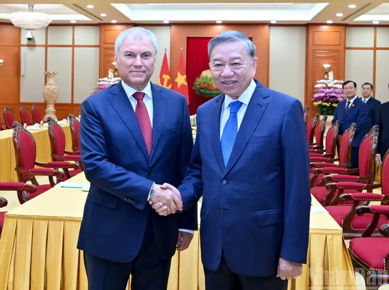 Đưa quan hệ Việt Nam - Nga phát triển mạnh mẽ trong giai đoạn mới - Ảnh 1.