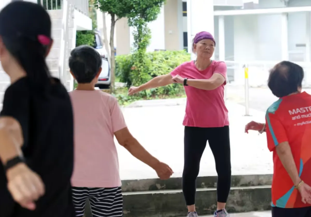 Singapore tiếp tục đối mặt tình trạng già hóa dân số nhanh (Ảnh: CNA) Singapore tiếp tục đối mặt tình trạng già hóa dân số nhanh (Ảnh: CNA)