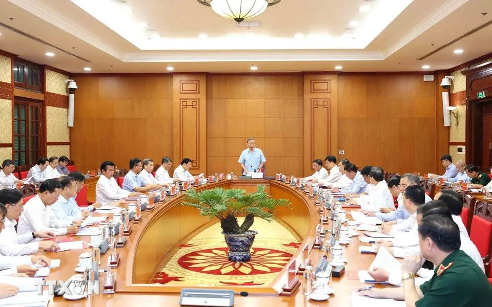 Tổng Bí thư chủ trì họp Thường trực Ban Chỉ đạo Trung ương về phòng, chống tham nhũng (Ảnh: TTXVN) Tổng Bí thư chủ trì họp Thường trực Ban Chỉ đạo Trung ương về phòng, chống tham nhũng (Ảnh: TTXVN)