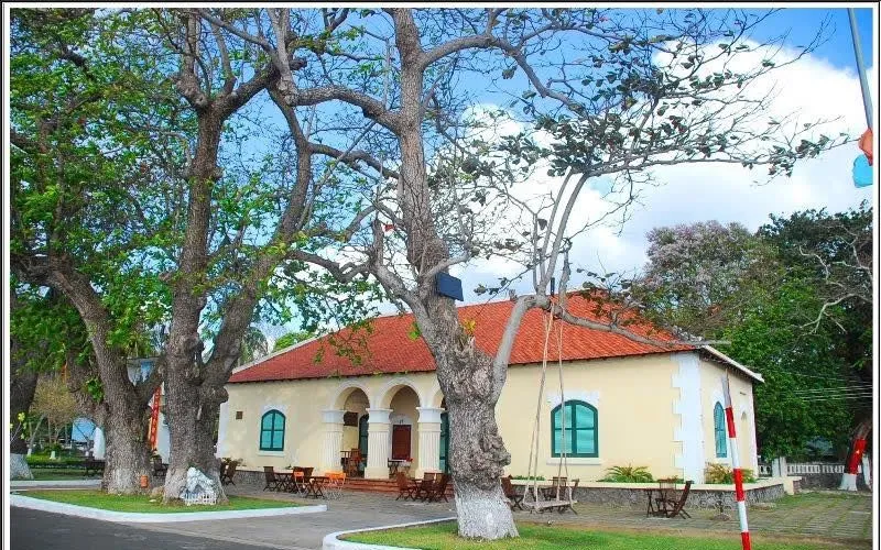 Nhà Công quán nơi diễn ra hội sách Nhà Công quán nơi diễn ra hội sách