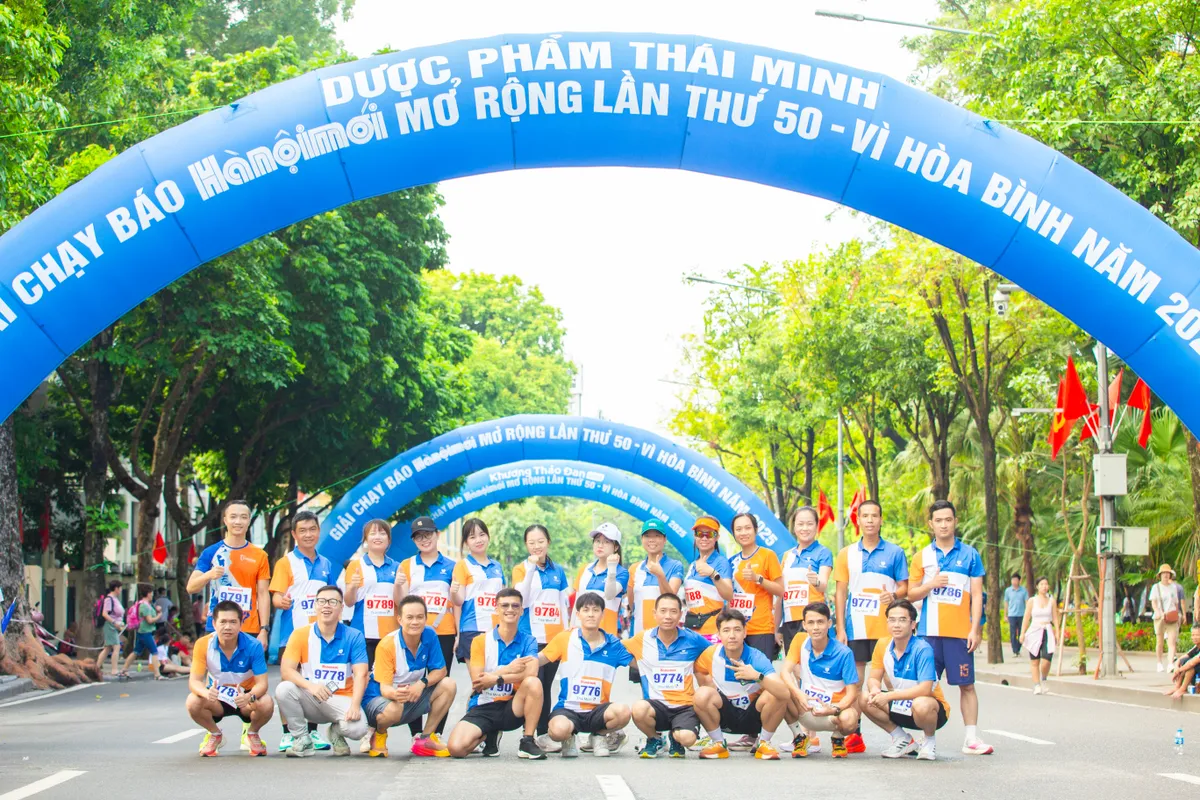 Khương Thảo Đan đồng hành cùng giải chạy Báo Hà Nội Mới mở rộng lần thứ 50- Ảnh 1.