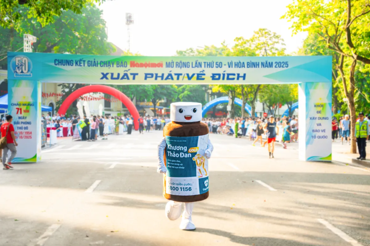 Khương Thảo Đan đồng hành cùng giải chạy Báo Hà Nội Mới mở rộng lần thứ 50- Ảnh 2.