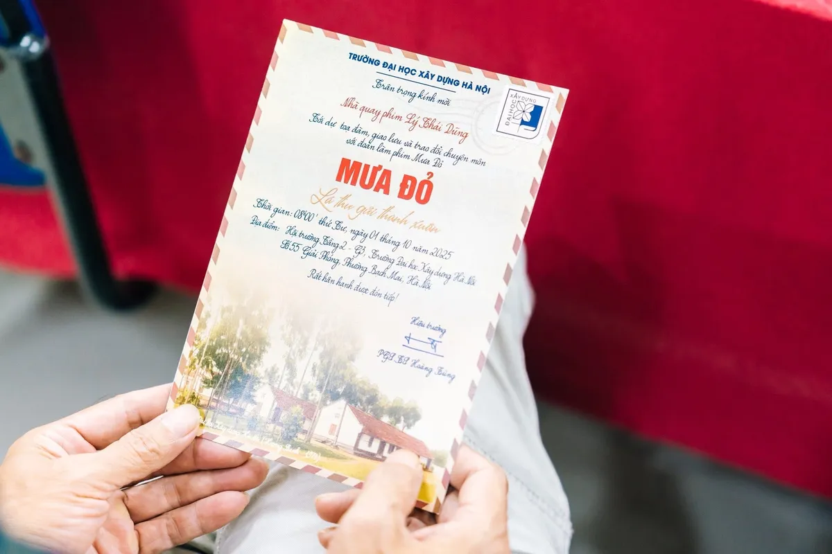 Mưa đỏ - Lá thư gửi thanh xuân - Ảnh 1.
