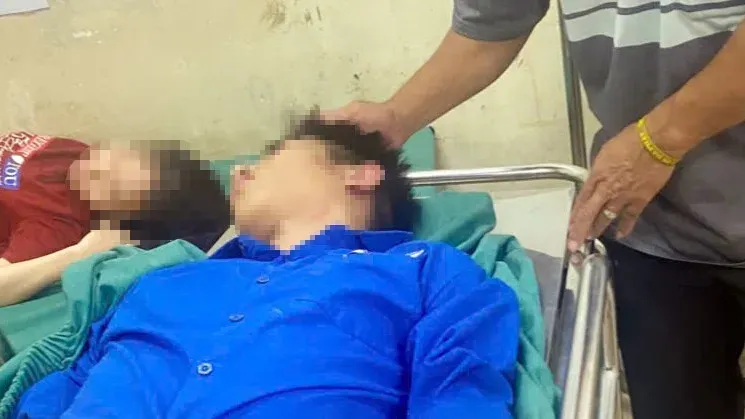 Làm rõ vụ việc nam sinh bị nhóm bạn đánh gãy mũi ở Hải Phòng - Ảnh 1.