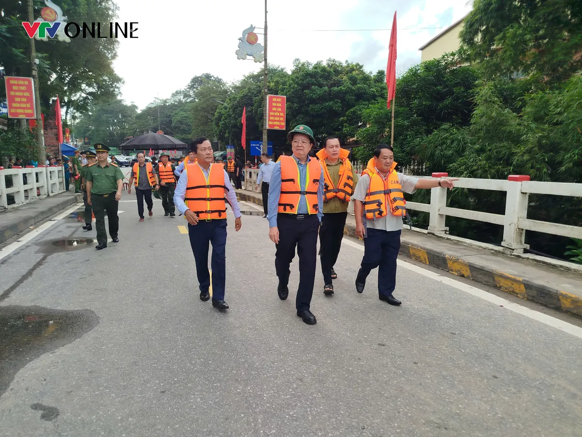 Phó Thủ tướng Mai Văn Chính kiểm tra công tác phòng, chống mưa lũ tại Tuyên Quang - Ảnh 1.