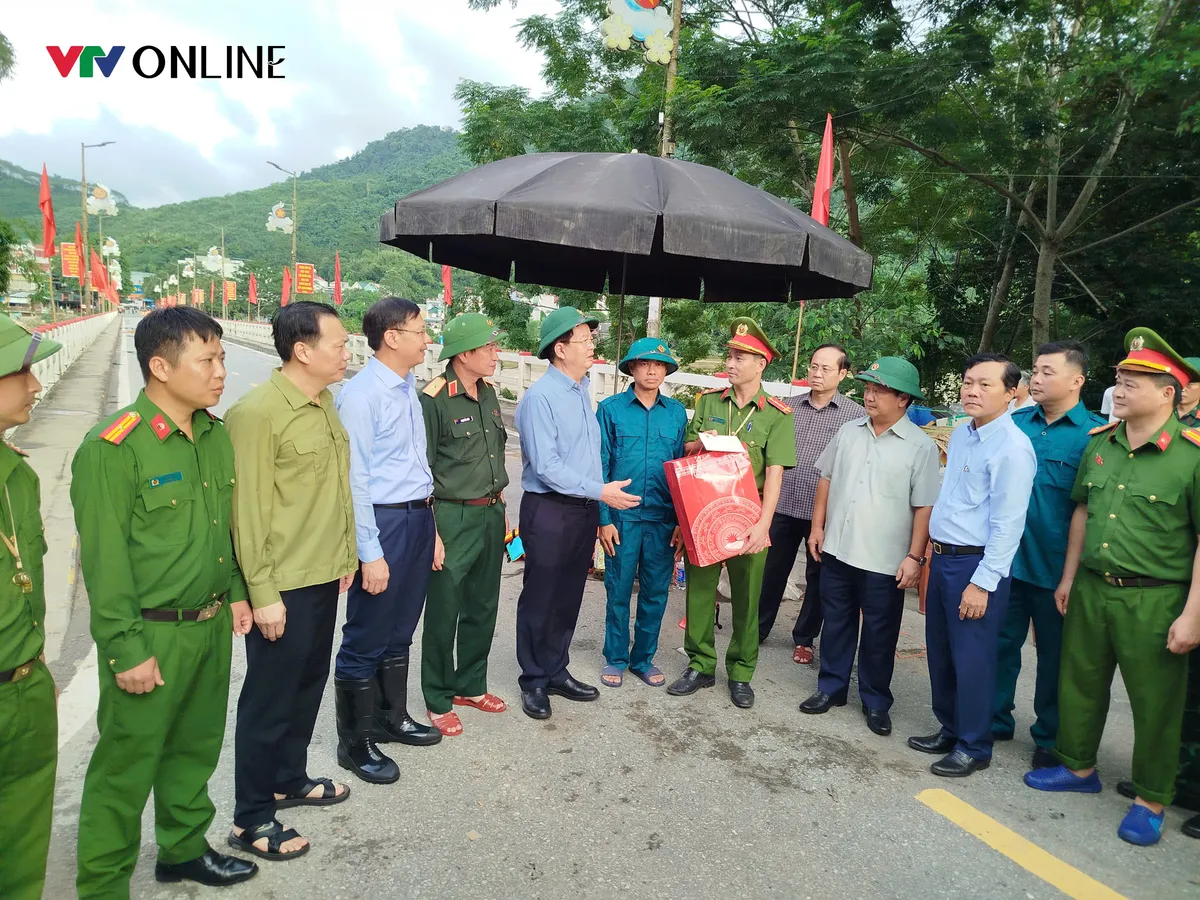 Phó Thủ tướng Mai Văn Chính kiểm tra công tác phòng, chống mưa lũ tại Tuyên Quang - Ảnh 4.