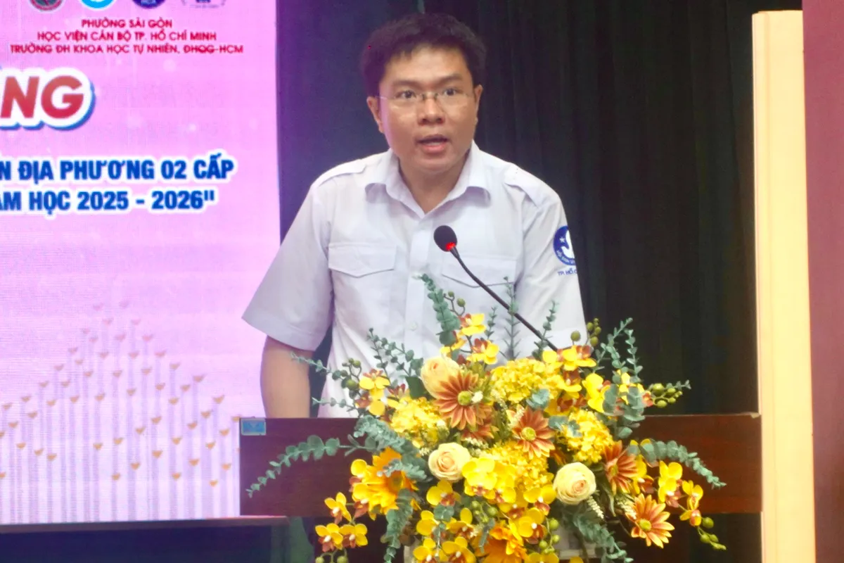Sinh viên TP Hồ Chí Minh tham gia xây dựng chính quyền địa phương hai cấp - Ảnh 1.
