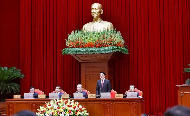 Khai mạc Hội nghị lần thứ 13 Ban Chấp hành Trung ương Đảng khóa XIII- Ảnh 3. Khai mạc Hội nghị lần thứ 13 Ban Chấp hành Trung ương Đảng khóa XIII- Ảnh 3.