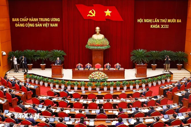 Phát biểu khai mạc của Tổng Bí thư Tô Lâm tại Hội nghị Ban Chấp hành Trung ương 13 khóa XIII- Ảnh 1.