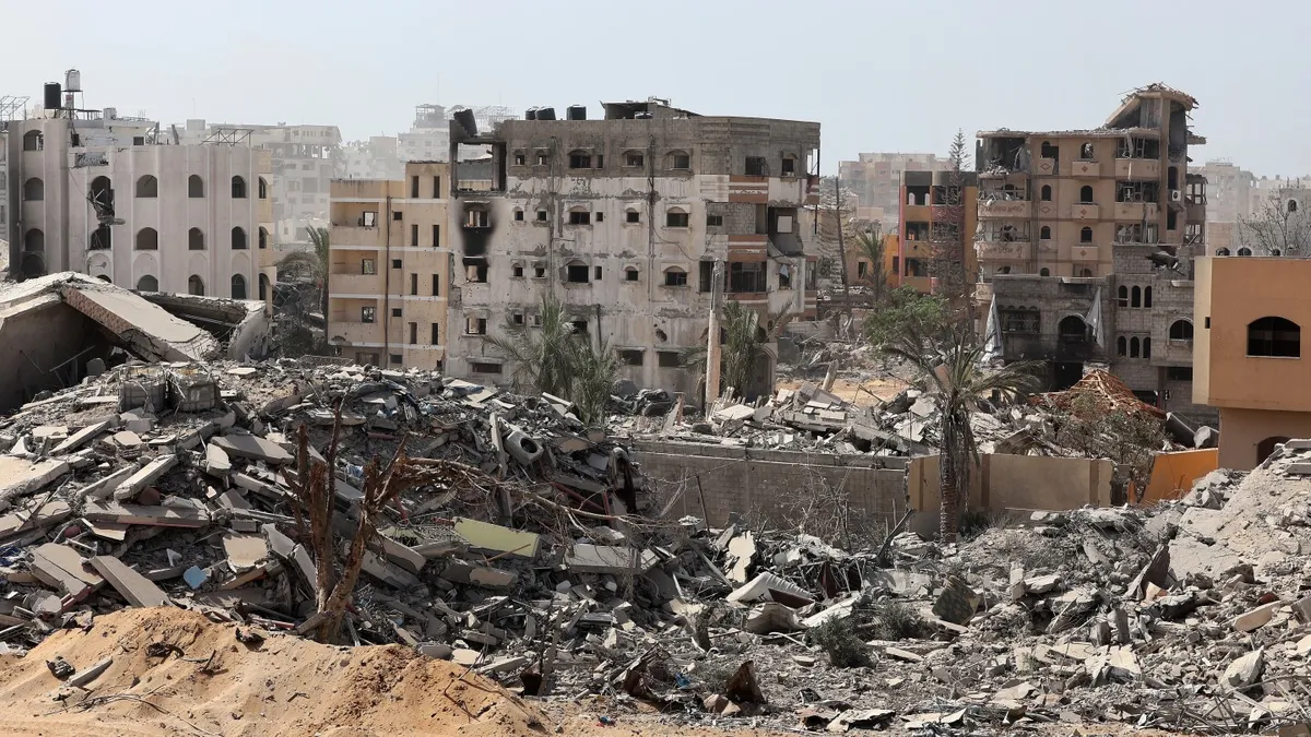 Thúc đẩy kế hoạch hòa bình và bài toán tái thiết cho Gaza- Ảnh 1. Thúc đẩy kế hoạch hòa bình và bài toán tái thiết cho Gaza- Ảnh 1.