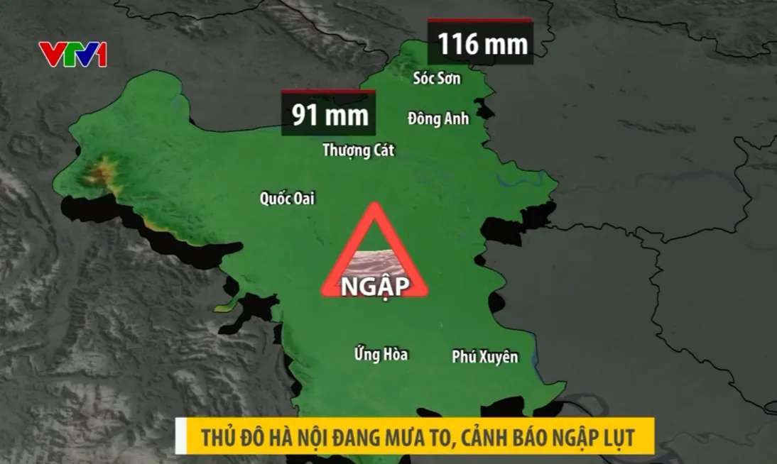 Hà Nội mưa to đến rất to, cảnh báo ngập lụt ở nhiều tuyến phố- Ảnh 2. Hà Nội mưa to đến rất to, cảnh báo ngập lụt ở nhiều tuyến phố- Ảnh 2.