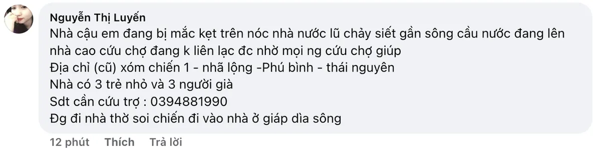 Thái Nguyên: Người dân khắp nơi cầu cứu do nước lũ dâng cao- Ảnh 7.
