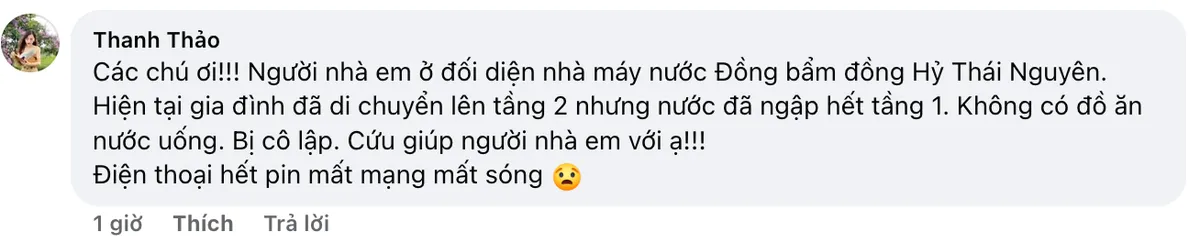 Thái Nguyên: Người dân khắp nơi cầu cứu do nước lũ dâng cao- Ảnh 3.