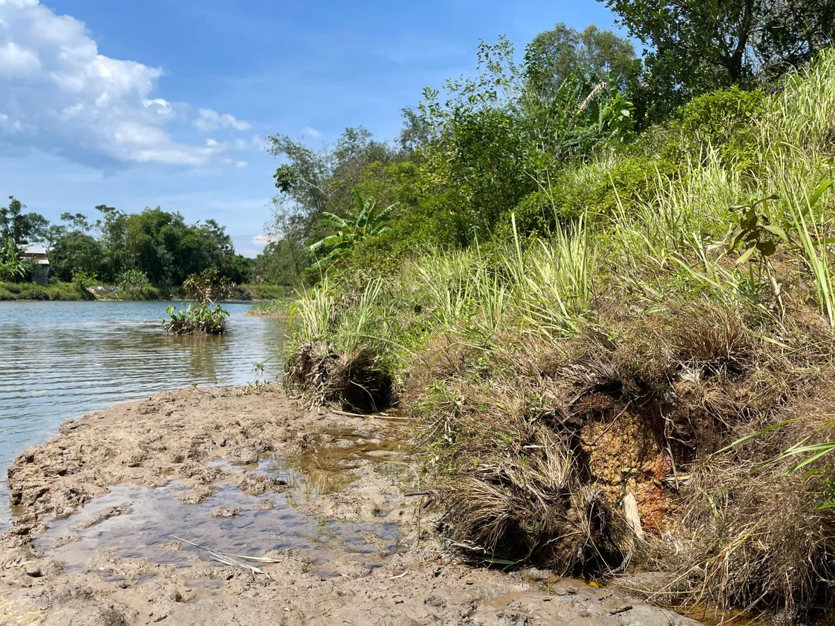 Sống khổ bên bờ sông sạt lở - Ảnh 6.