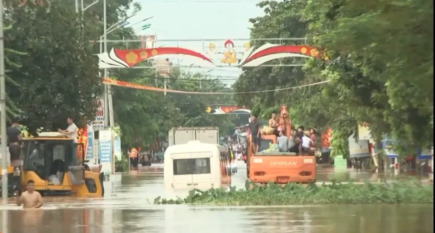 BẮC NINH: MƯA LŨ LỊCH SỬ GÂY CHIA CẮT - Ảnh 2.