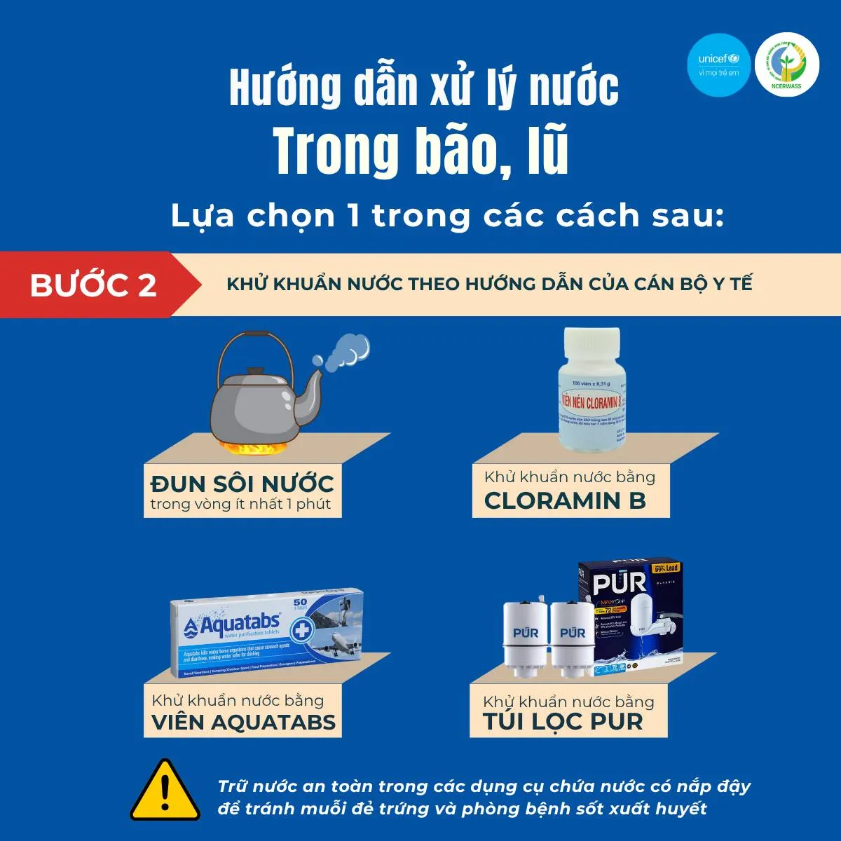Infographic: Hướng dẫn xử lý nước mùa bão, lũ- Ảnh 5.