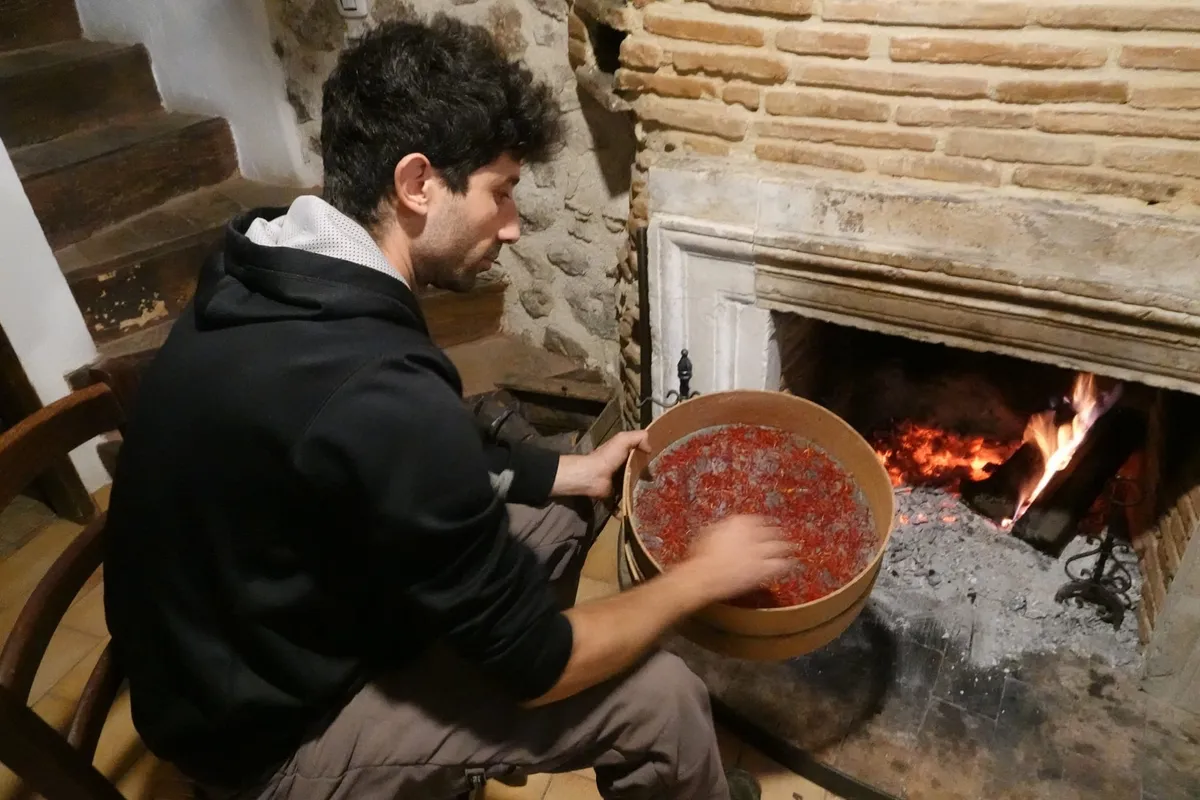 Mùa thu hoạch saffron - "vàng đỏ" ở Abruzzo - Ảnh 3.