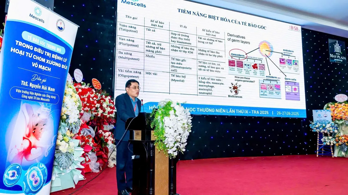 Hướng đi mới trong điều trị cơ xương khớp bằng y học tái tạo và trí tuệ nhân tạo- Ảnh 3. Hướng đi mới trong điều trị cơ xương khớp bằng y học tái tạo và trí tuệ nhân tạo- Ảnh 3.