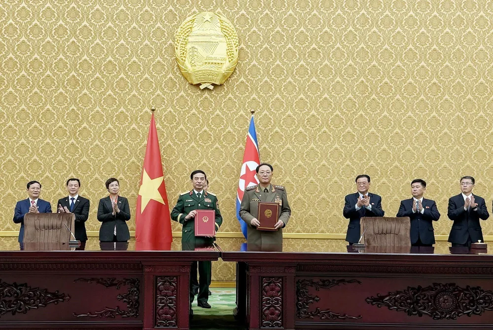Việt Nam-Triều Tiên ký kết các thỏa thuận hợp tác trong nhiều lĩnh vực - Ảnh 1.