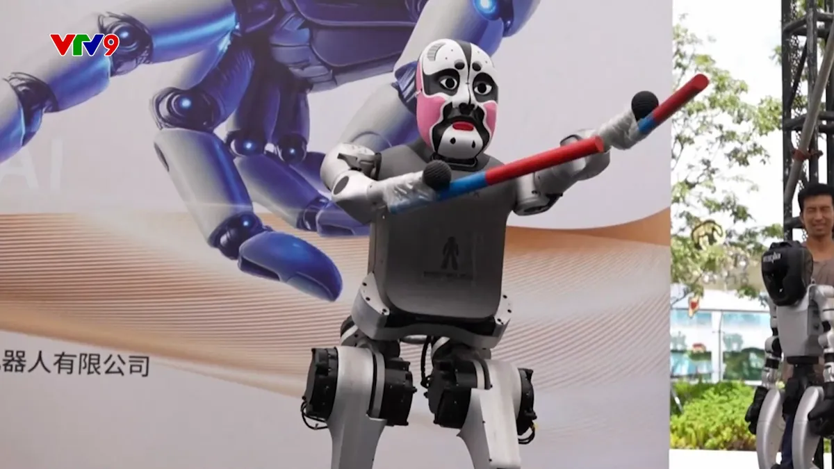 Khi robot làm du lịch