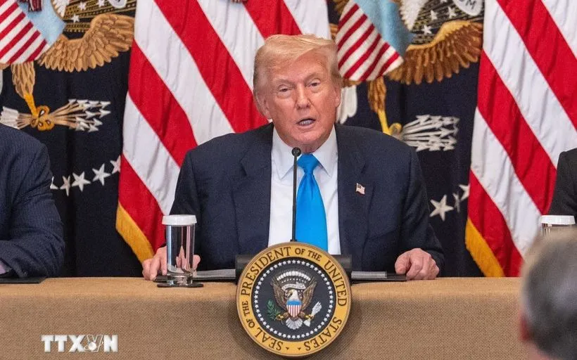 Tổng thống Mỹ Donald Trump. (Ảnh: THX/TTXVN)