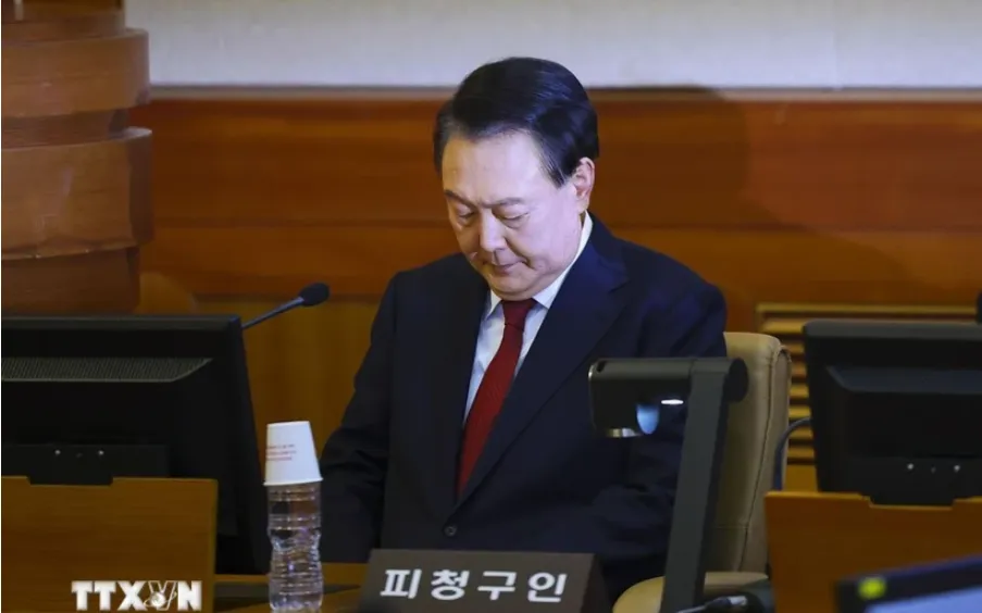 Cựu Tổng thống Yoon Suk-yeol (Ảnh: Yonhap/TTXVN)