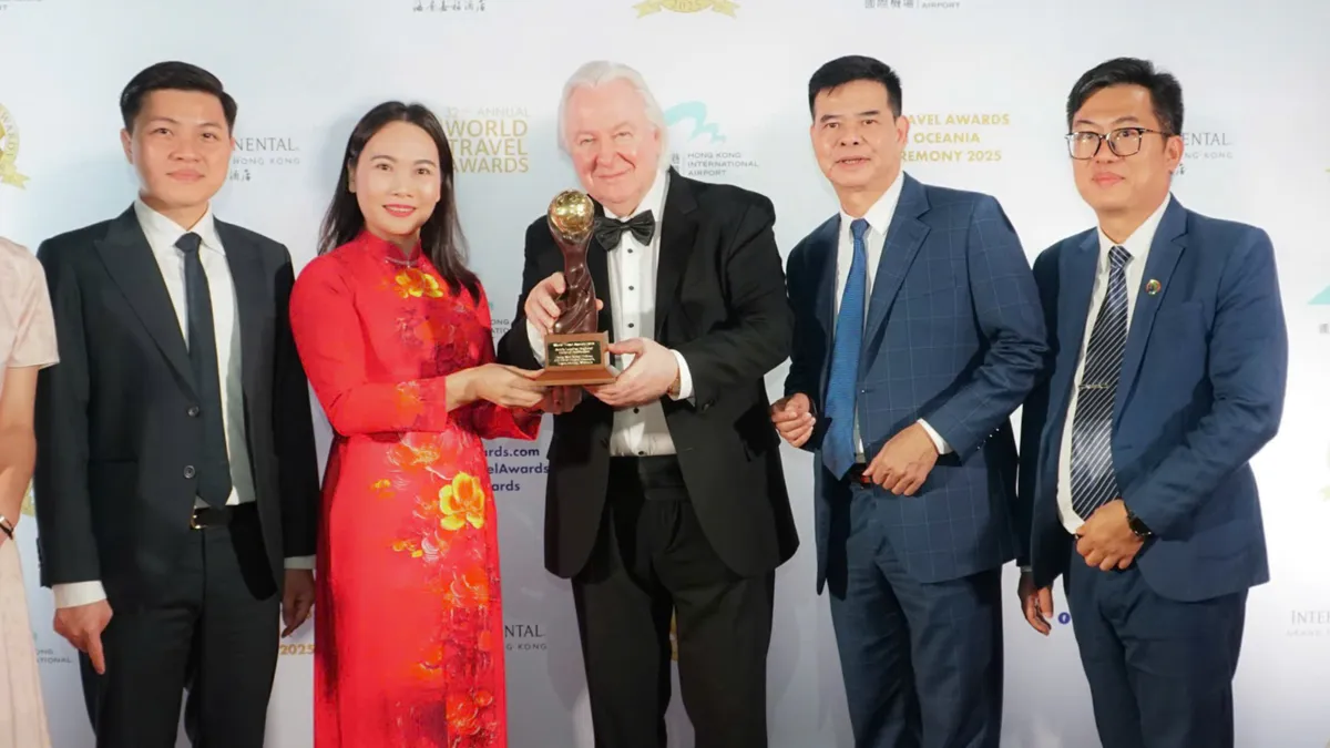 Tuyên Quang có khu du lịch được vinh danh ‘Điểm đến văn hóa hàng đầu châu Á 2025'- Ảnh 1. Tuyên Quang có khu du lịch được vinh danh ‘Điểm đến văn hóa hàng đầu châu Á 2025'- Ảnh 1.